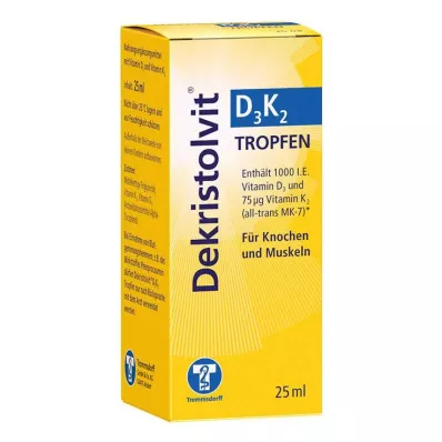 DEKRISTOLVIT Gotas D3K2, 25 ml