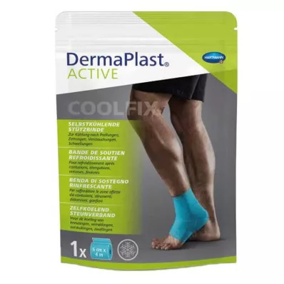 DERMAPLAST Ligadura CoolFix ativa 6 cmx4 m, 1 pc DERMAPLAST Ligadura CoolFix ativa 6 cmx4 m, 1 pc