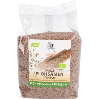 FLOHSAMEN INDISCH biológico inteiro, 300 g