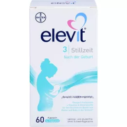 ELEVIT 3 Cápsulas moles para lactação, 60 unidades