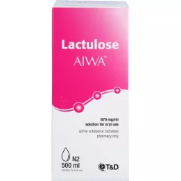 LACTULOSE AIWA 670 mg/ml, solução oral, 500 ml