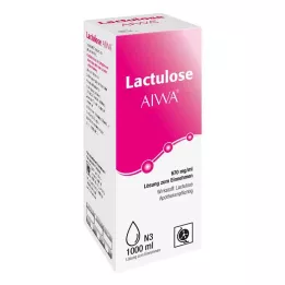 LACTULOSE AIWA 670 mg/ml solução oral, 1000 ml