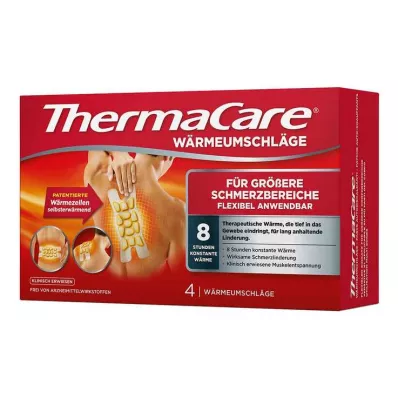 Thermacare para áreas maiores de dor, 4 peças Thermacare para áreas maiores de dor, 4 peças