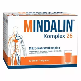 MINDALIN Complexo 26 em pó, 30 unidades