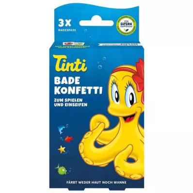 TINTI Conjuntos de 3 confetes de banho, 3X6 g