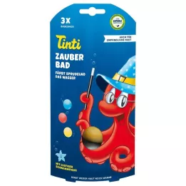 TINTI Embalagem de 3 banhos mágicos, 3X40 g