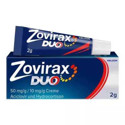 ZOVIRAX Duo 50 mg/g / 10 mg/g creme, 2 g ZOVIRAX Duo 50 mg/g / 10 mg/g creme, 2 g