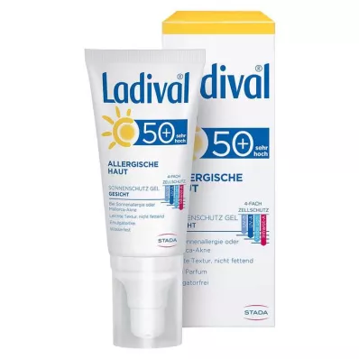 LADIVAL Gel para pele alérgica LSF 50+, 50 ml