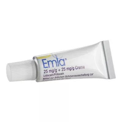 [25 mg/g + 25 mg/g creme + 2 pensos Tegaderm, 5 g