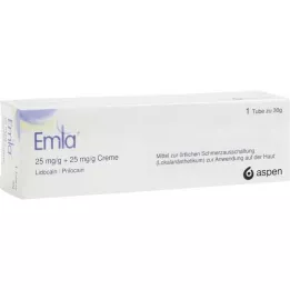 EMLA 25 mg/g + 25 mg/g de creme, 30 g