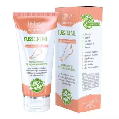 Believa Natural Creme Intensivo para Cuidados com os Pés (100 ml) Believa Natural Creme Intensivo para Cuidados com os Pés (100 ml)