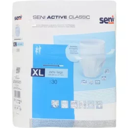 SENI Cuecas para incontinência Active Classic descartáveis XL, 30 unidades