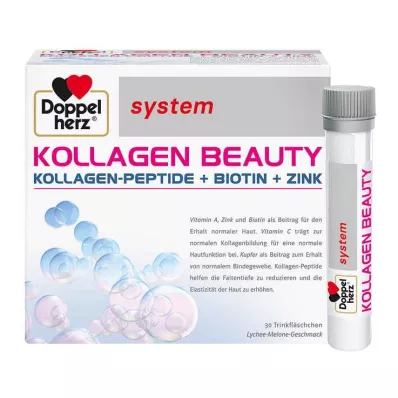 Garrafas para beber do sistema Doppelherz Collagen Beauty, 30 unidades Garrafas para beber do sistema Doppelherz Collagen Beauty, 30 unidades