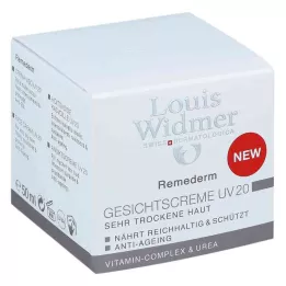 WIDMER Creme facial Remederm UV 20 ligeiramente perfumado, 50 ml