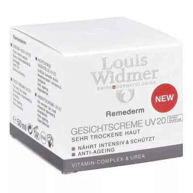 Widmer Remederm creme facial UV 20 sem perfume (50 ml) Widmer Remederm creme facial UV 20 sem perfume (50 ml)