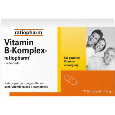 VITAMIN B-KOMPLEX-ratiopharm Capsules, 120 Cápsulas