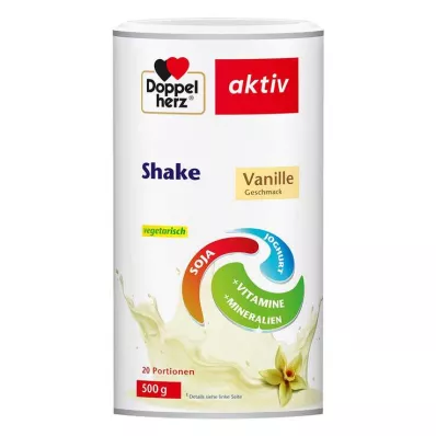 Doppelherz shake para perda de peso baunilha em pó, 500 g