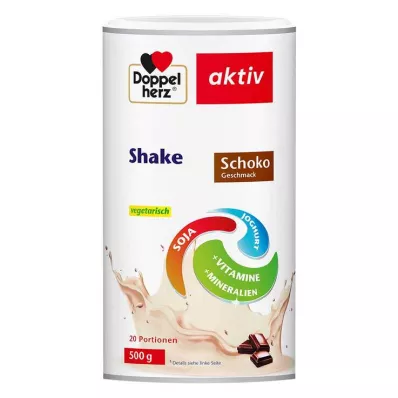 Doppelherz shake de chocolate em pó para perda de peso, 500 g Doppelherz shake de chocolate em pó para perda de peso, 500 g