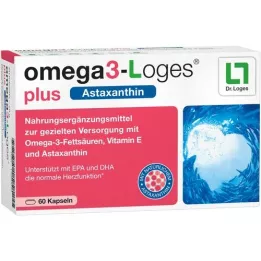 OMEGA3-Loges plus capsules, 60 Cápsulas