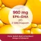 Omega 3-Loges mais cápsulas, 60 peças