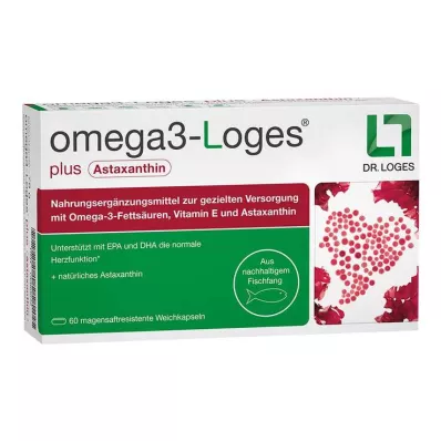 Omega 3-Loges mais cápsulas, 60 peças