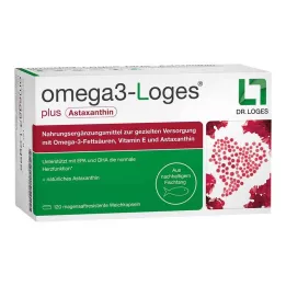 OMEGA3-Loges plus capsules, 120 Cápsulas