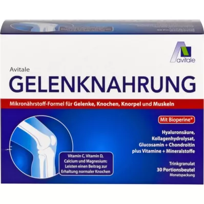 GELENKNAHRUNG+Grânulos para beber de ácido hialurónico, 30X15 g