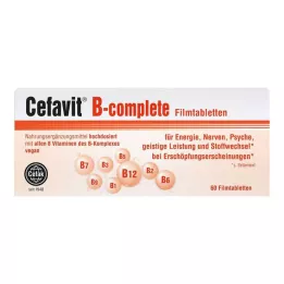 CEFAVIT B-complete comprimidos revestidos por película, 60 unidades