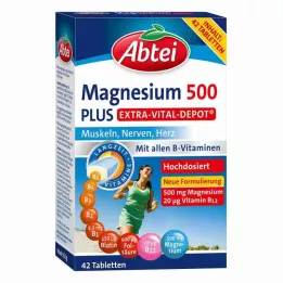 ABTEI Magnésio 500 Plus Extra-Vital-Depot Tabl., 42 unid