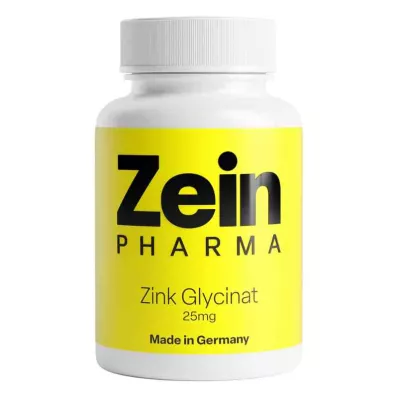 Glicinato de Zinco 25mg da ZEINpharma (120 peças) Glicinato de Zinco 25mg da ZEINpharma (120 peças)