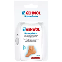 GEHWOL Pensos para bolhas grandes, 6 peças