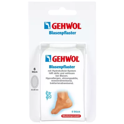 GEHWOL Pensos para bolhas grandes, 6 peças GEHWOL Pensos para bolhas grandes, 6 peças