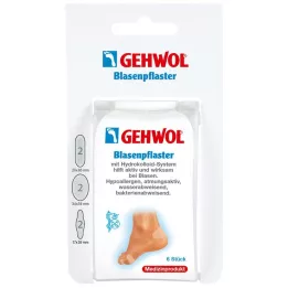 GEHWOL Emplastros para bolhas sortidos, 6 unidades