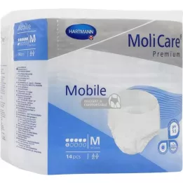 MOLICARE Gotas Premium Mobile 6 tamanho M, 14 unidades