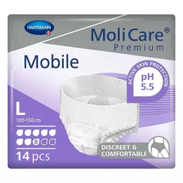 MOLICARE Gotas Premium Mobile 8 tamanho L, 14 unidades