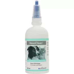 HEXOCLEAN Acid ear cleaner para cães e gatos, 150 ml
