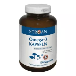 NORSAN Cápsulas de Omega-3, 120 Cápsulas