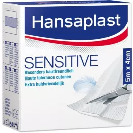 HANSAPLAST Emplastros sensíveis 4 cmx5 m rolo, 1 pc