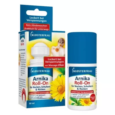 KLOSTERFRAU Arnica roll-on costas ombro pescoço, 50 ml KLOSTERFRAU Arnica roll-on costas ombro pescoço, 50 ml