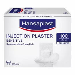 HANSAPLAST Pensos de injeção sensíveis 1,9x4 cm, 100 unid