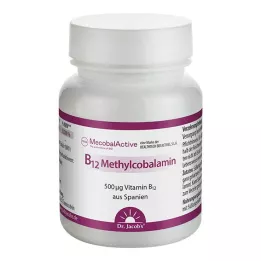 B12 METHYLCOBALAMIN Dr. Jacobs pastilhas, 60 unid