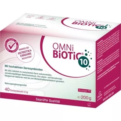 OMNI BiOTiC 10 em pó, 40X5 g