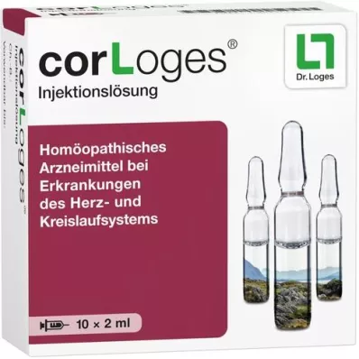 CORLOGES Ampolas para solução injetável, 10X2 ml