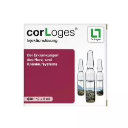 CORLOGES Ampolas para solução injetável, 10X2 ml