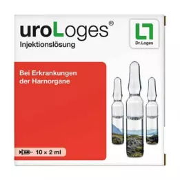 UROLOGES Ampolas para solução injetável, 10X2 ml