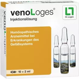 VENOLOGES Ampolas para solução injetável, 10X2 ml