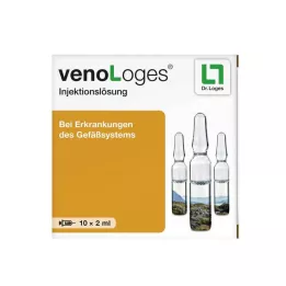 VENOLOGES Ampolas para solução injetável, 10X2 ml