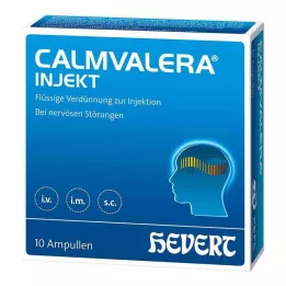 CALMVALERA ampolas de injeção, 10 unid