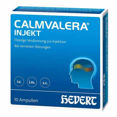 CALMVALERA ampolas de injeção, 10 unid CALMVALERA ampolas de injeção, 10 unid
