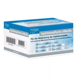 INJEKTIONSPFLASTER Silikofix 2x4 cm Höga, 100 pcs
